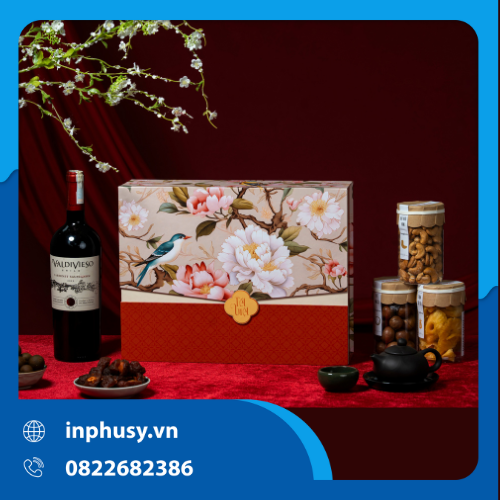Hộp Cứng Cao Cấp Phú Sỹ Hoa Xuân